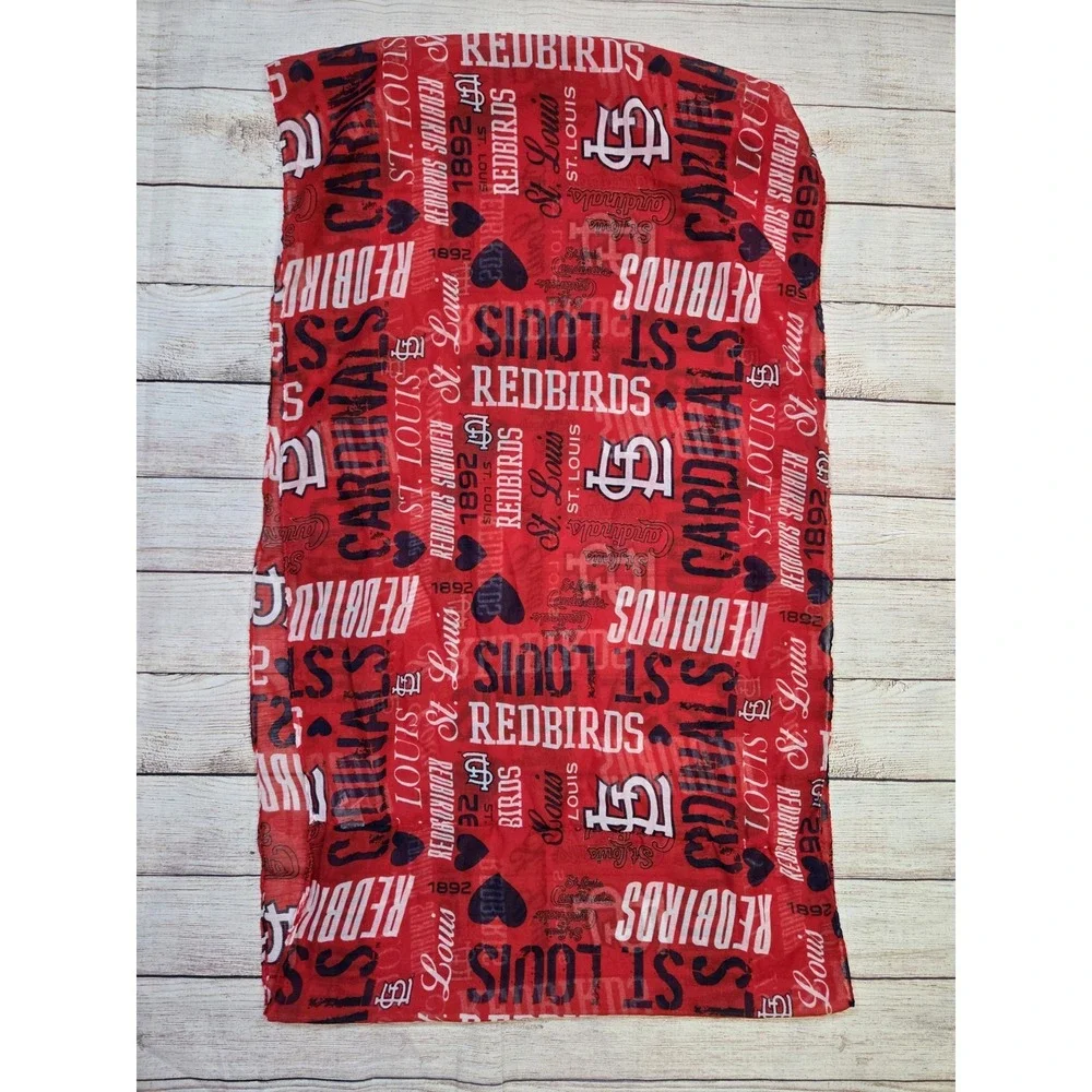 ST. LOUIS CARDINALS LOGO INFINITY SCARF FOREVER COLLECTIBLES  MLB Redbirds‎